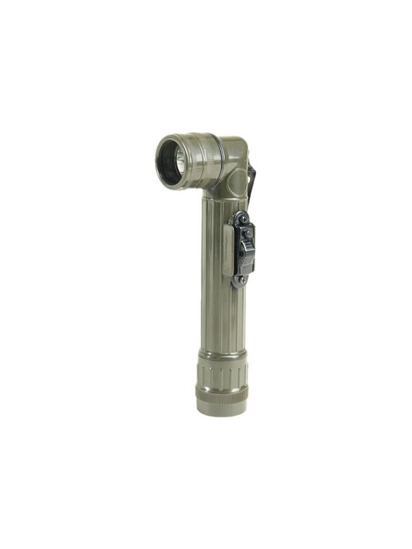 MIL-TEC US Small Led Anglehead žibintuvėlis 15143001 alyvžalia MIL-TEC US Small Led Anglehead žibintuvėlis 15143001 alyvžalia