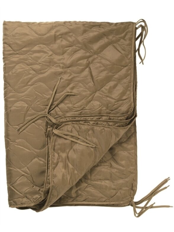 MIL-TEC US Style Poncho Liner smėlinė MIL-TEC US Style Poncho Liner smėlinė