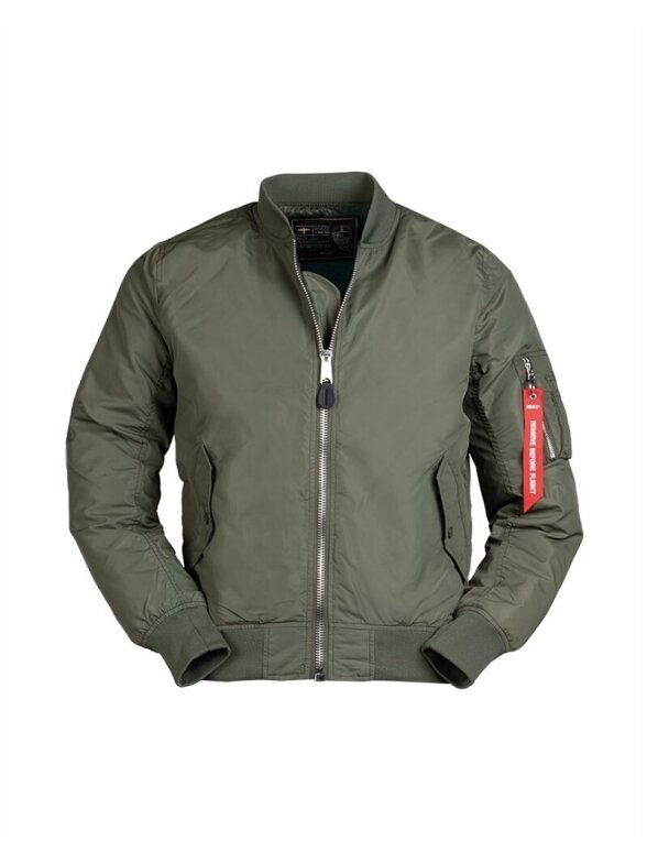 MIL-TEC US Summer MA1® Flight Jacket 10401501 alyvžalia MIL-TEC US Summer MA1® Flight Jacket 10401501 alyvžalia