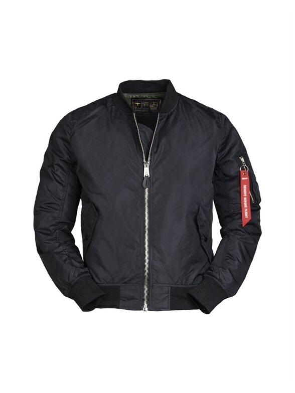 MIL-TEC US Summer MA1® Flight Jacket 10401502 juoda MIL-TEC US Summer MA1® Flight Jacket 10401502 juoda