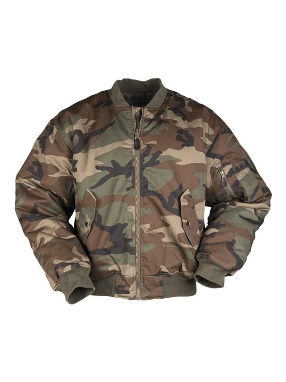 MIL-TEC US T/C MA1® Flight Jacket 10401020 alyvžalia