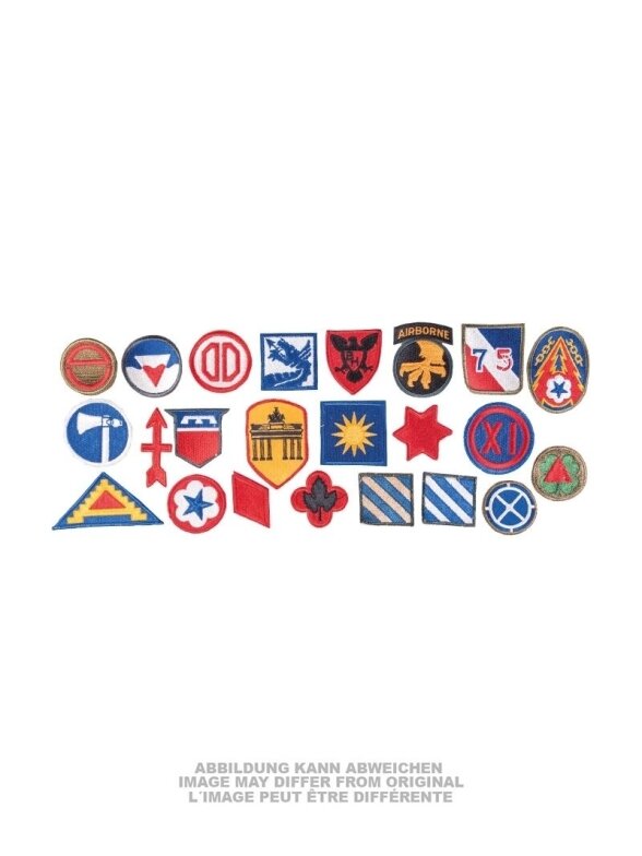 MIL-TEC Us Textil Insignia Assortment Orig.wwii (25pcs.) 91715610 MIL-TEC Us Textil Insignia Assortment Orig.wwii (25pcs.) 91715610