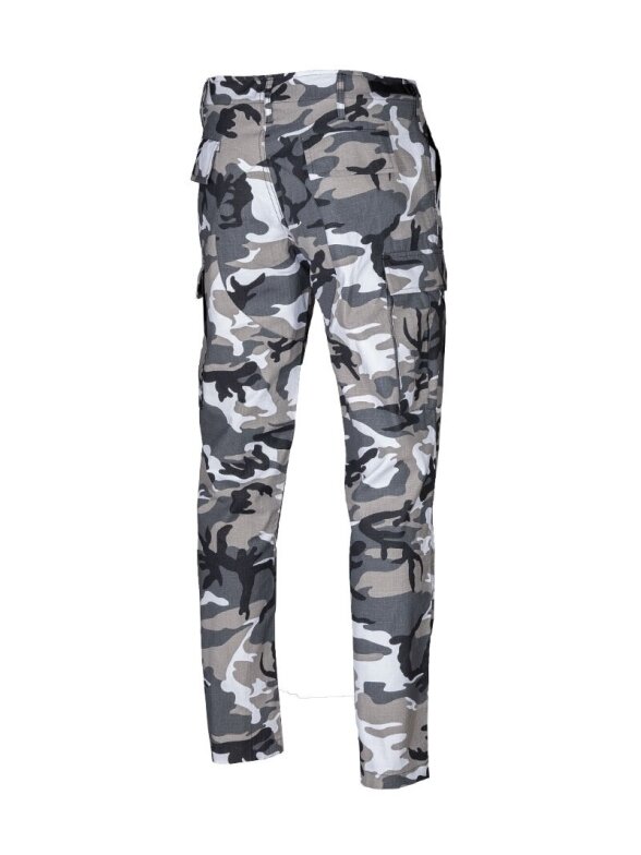 MIL-TEC US Urban R/S BDU lauko kelnės "Slim Fit" juodos 1