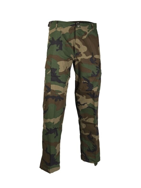 MIL-TEC taktinės kelnės US W/L R/S BDU lauko žalios MIL-TEC taktinės kelnės US W/L R/S BDU lauko žalios
