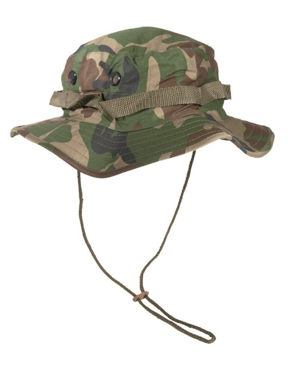 MIL-TEC US W/L Type Boonie Hat žaliakakis/alyvžalia MIL-TEC US W/L Type Boonie Hat žaliakakis/alyvžalia