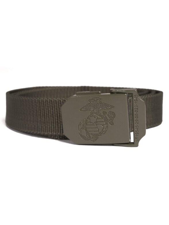 MIL-TEC USMC 30 mm dirželis alyvžalia MIL-TEC USMC 30 mm dirželis alyvžalia