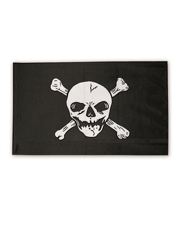 MIL-TEC vėliava Pirate (Jolly Roger) juoda MIL-TEC vėliava Pirate (Jolly Roger) juoda