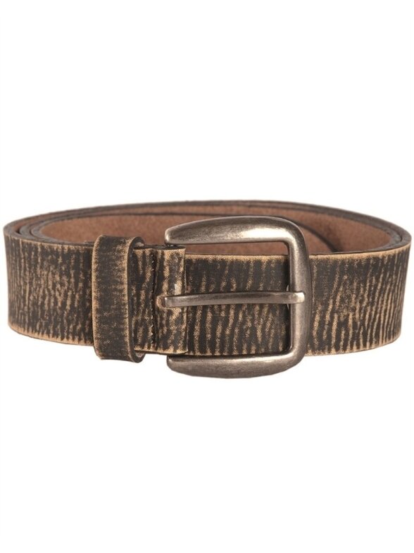 MIL-TEC Vintage Leather Belt 13171102 juostas juodas MIL-TEC Vintage Leather Belt 13171102 juostas juodas