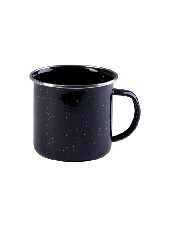 MIL-TEC Western Cup Enamelled 680ml juoda
