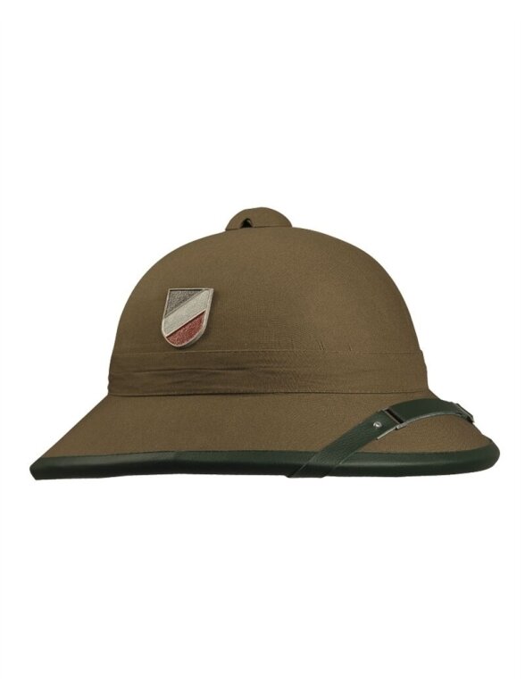 MIL-TEC WWII Tropinė Šalma su Akiniais Repro 16687500 smėlinė