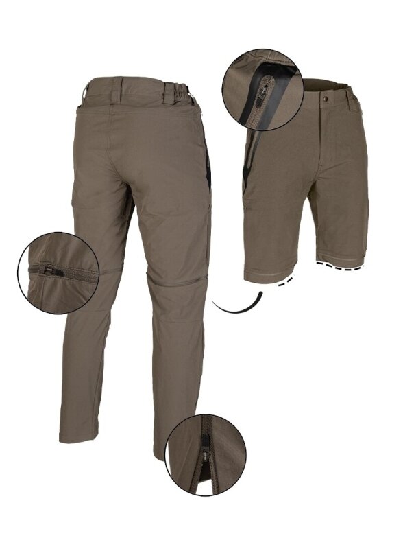 MIL-TEC Zip-off Pants 'performance' kelnės alyvžalios 1 MIL-TEC Zip-off Pants 'performance' kelnės alyvžalios 1