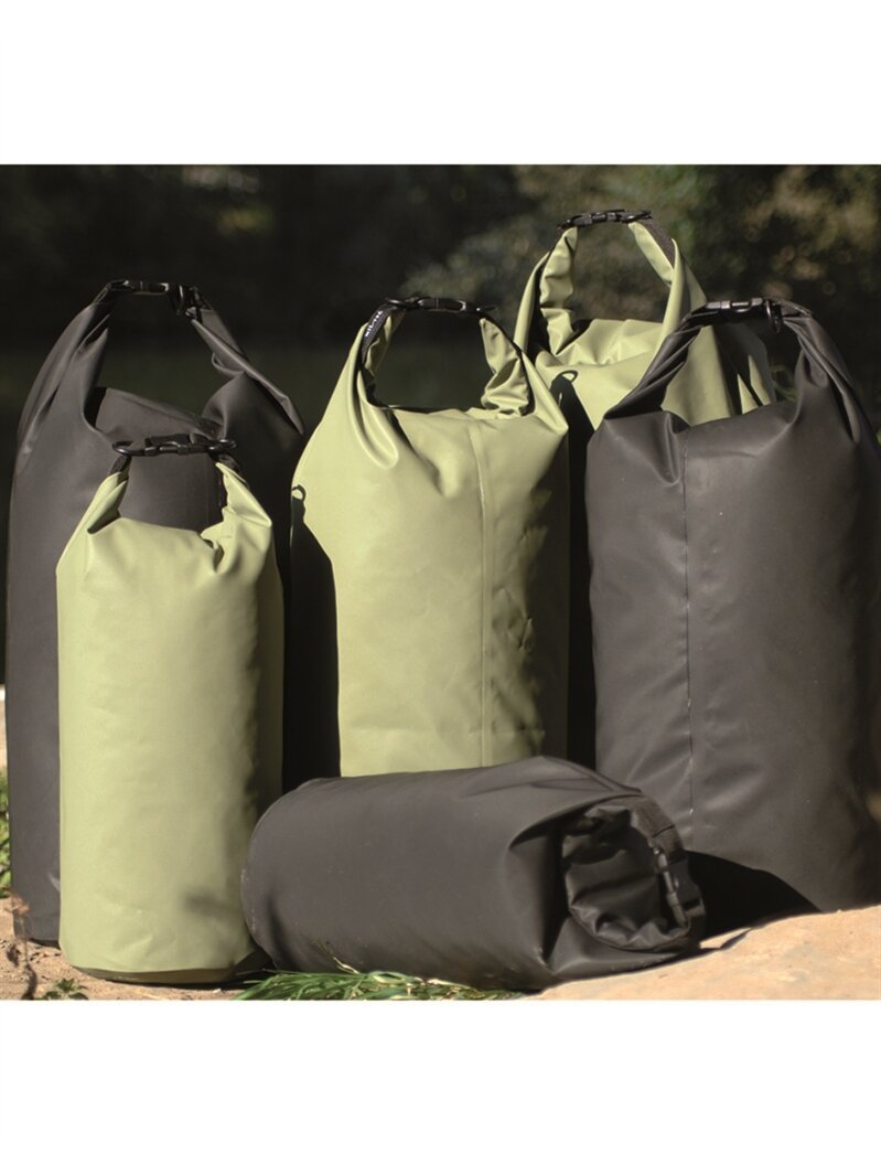 MIL-TEC Drybag 10L nepralaidi maišas alyvžalia MIL-TEC Drybag 10L nepralaidi maišas alyvžalia