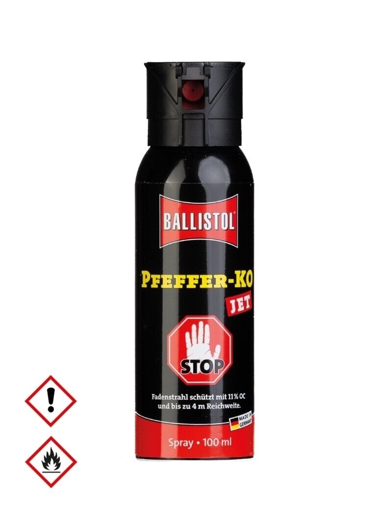 MIL-TEC 100ml Pepper Defense Jet Spray 16224100 MIL-TEC 100ml Pepper Defense Jet Spray 16224100