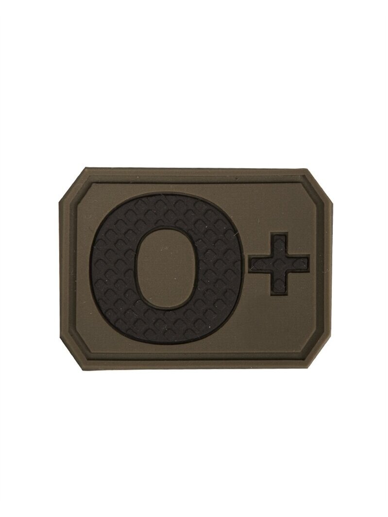 MIL-TEC 3D Blood Type Patch 0 Positive 16831701 alyvžalia MIL-TEC 3D Blood Type Patch 0 Positive 16831701 alyvžalia