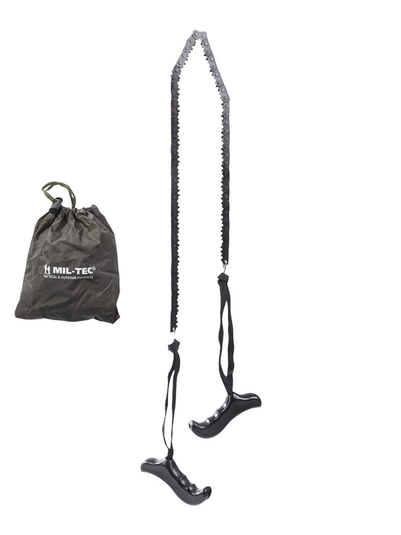 MIL-TEC pjūklas su rankenomis ir dėklu 73cm MIL-TEC pjūklas su rankenomis ir dėklu 73cm