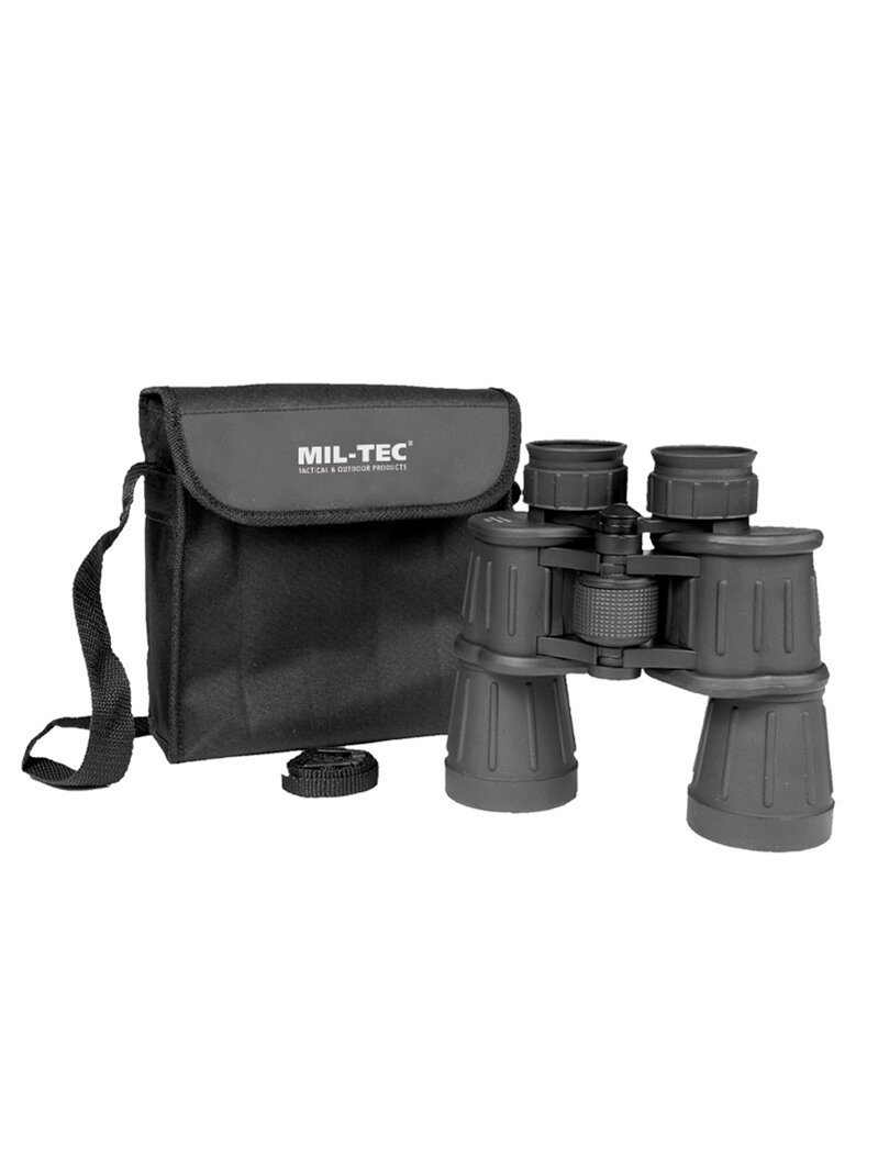 MIL-TEC 7x50 Žiūronai su guminio padengimo juoda MIL-TEC 7x50 Žiūronai su guminio padengimo juoda