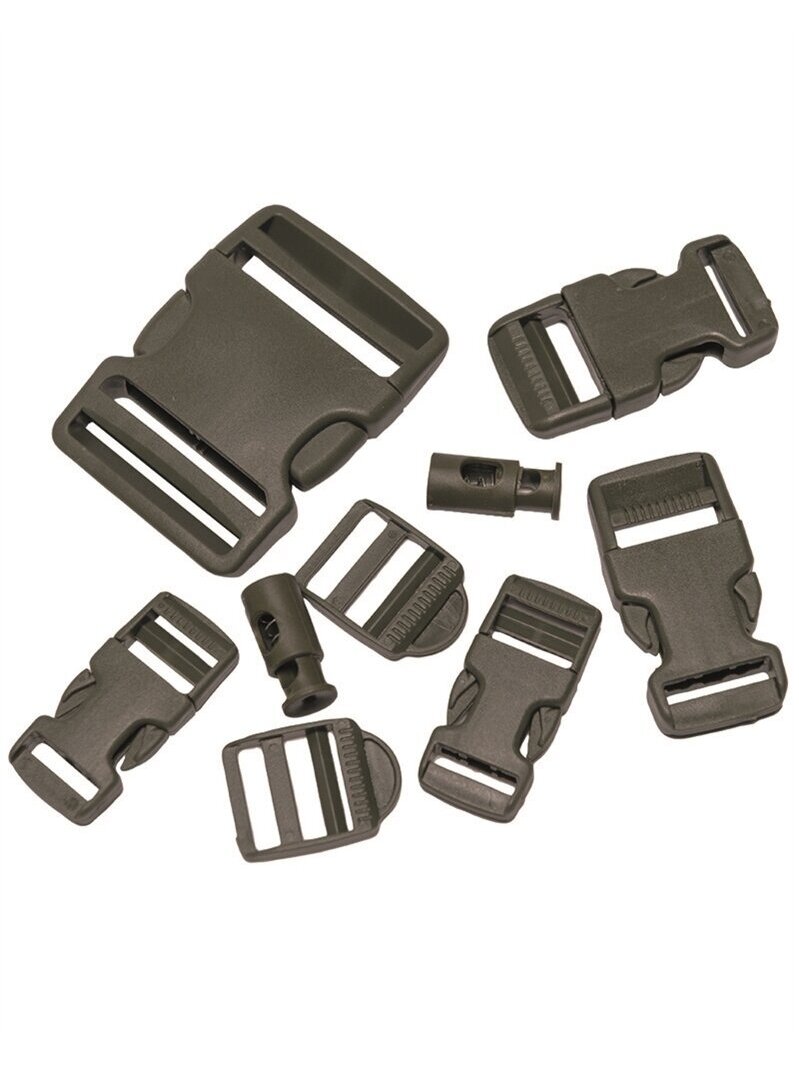 MIL-TEC 9 dalių spangų rinkinys 13458001 alyvžalia MIL-TEC 9 dalių spangų rinkinys 13458001 alyvžalia