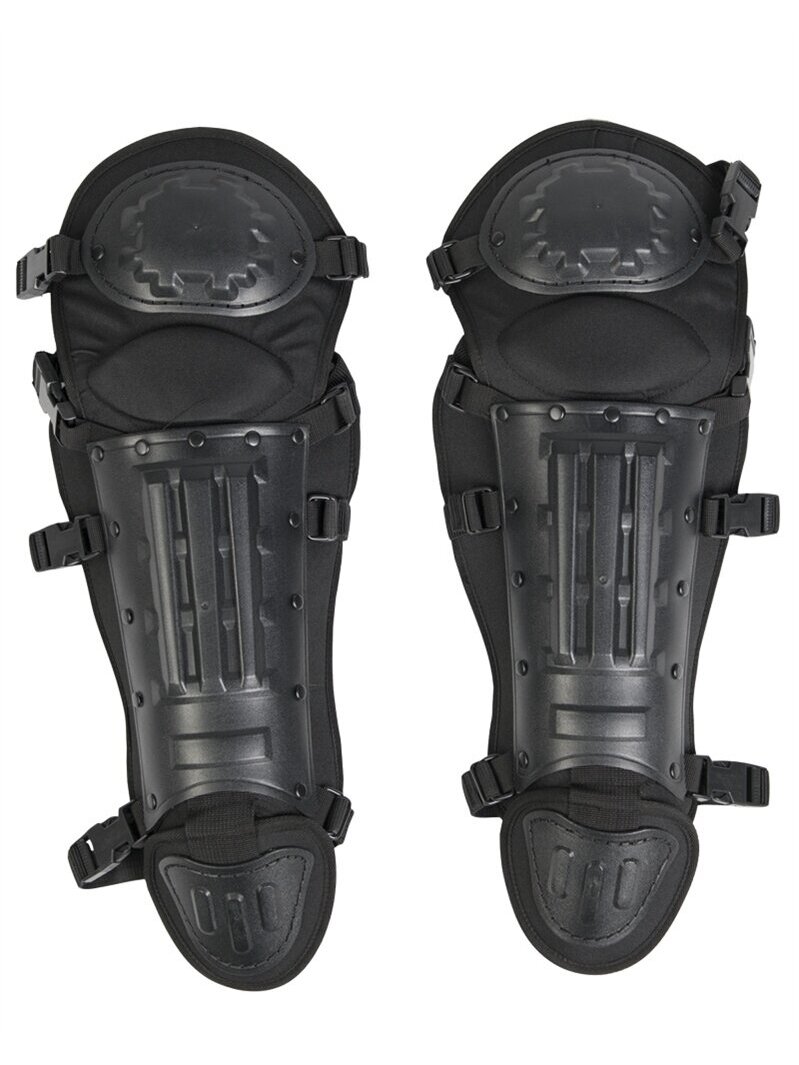 MIL-TEC Taktinė kojos apsauga Anti Riot 16234002 juoda