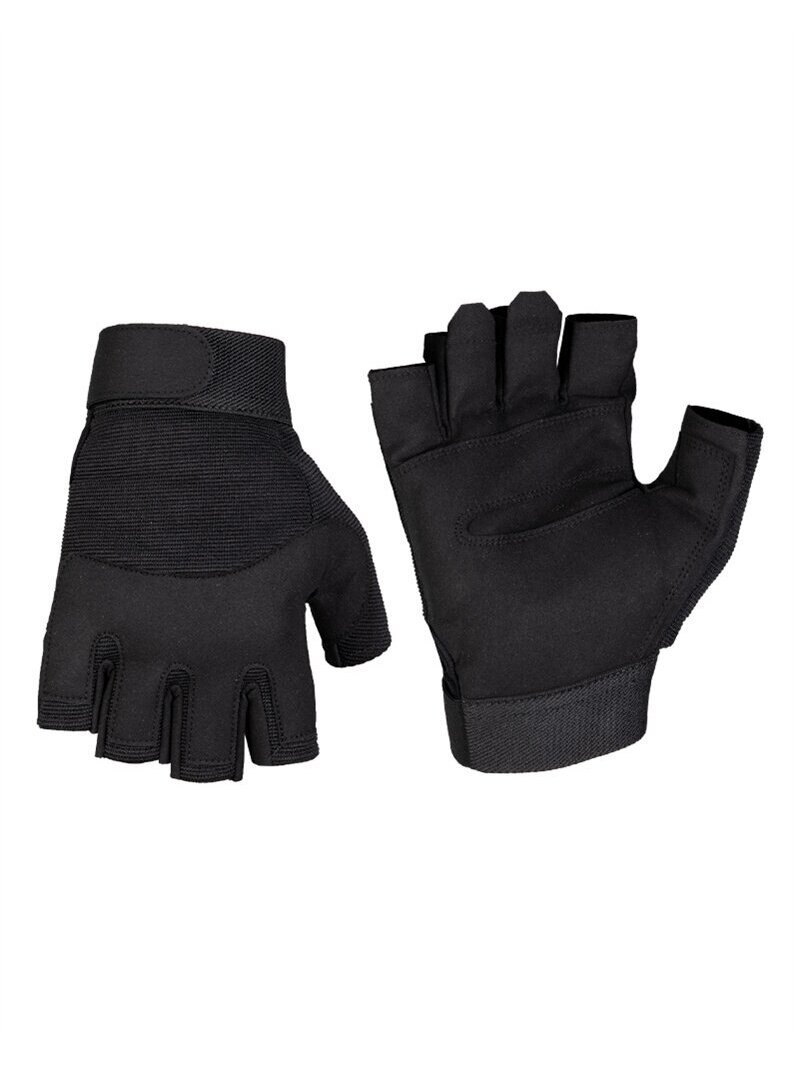 MIL-TEC Army Fingerless pirštinės juoda