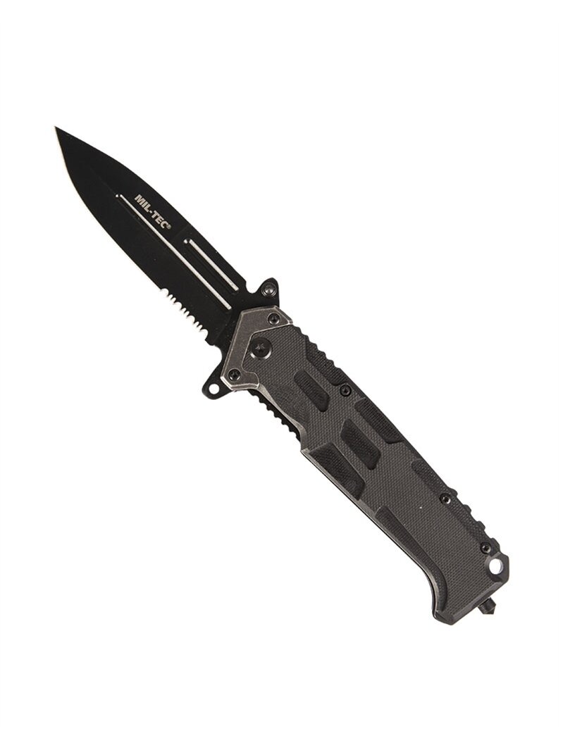 MIL-TEC Assault Knife 15325500 juoda