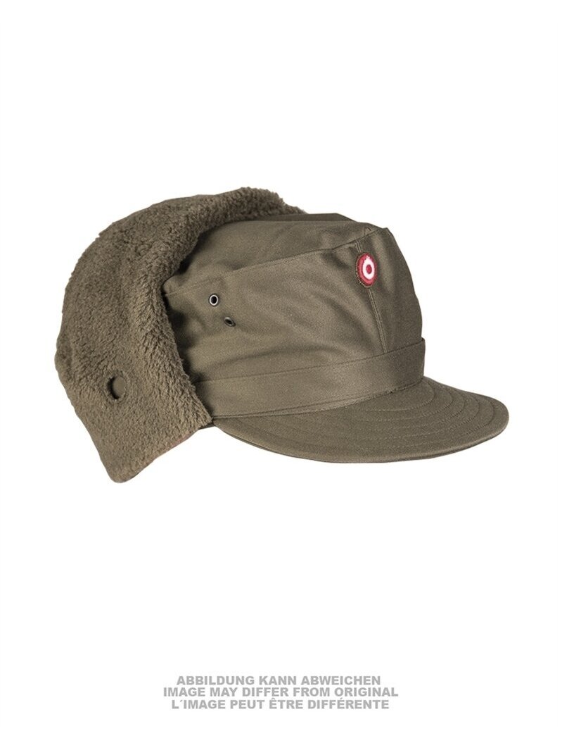 MIL-TEC Austrian Winter Hat W. Plush 57-61 Like New 91211400 alyvžalia