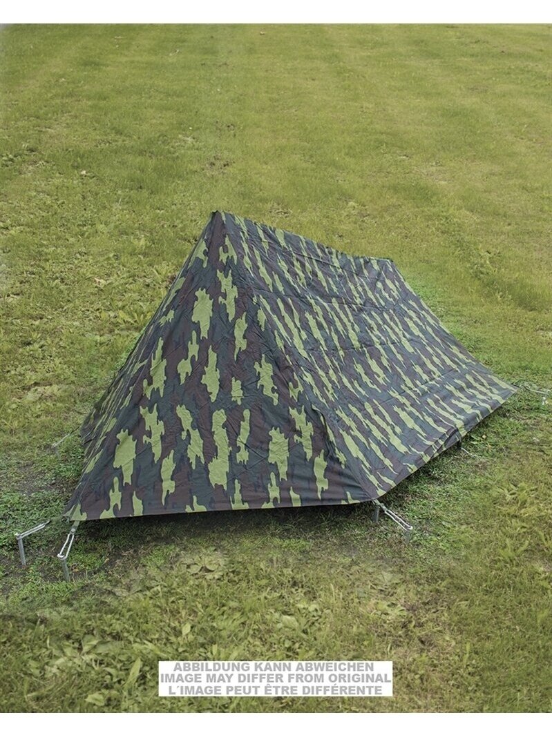 MIL-TEC Belgian Compl.2-men Tent W.over Tent Used 91422860 alyvžalia