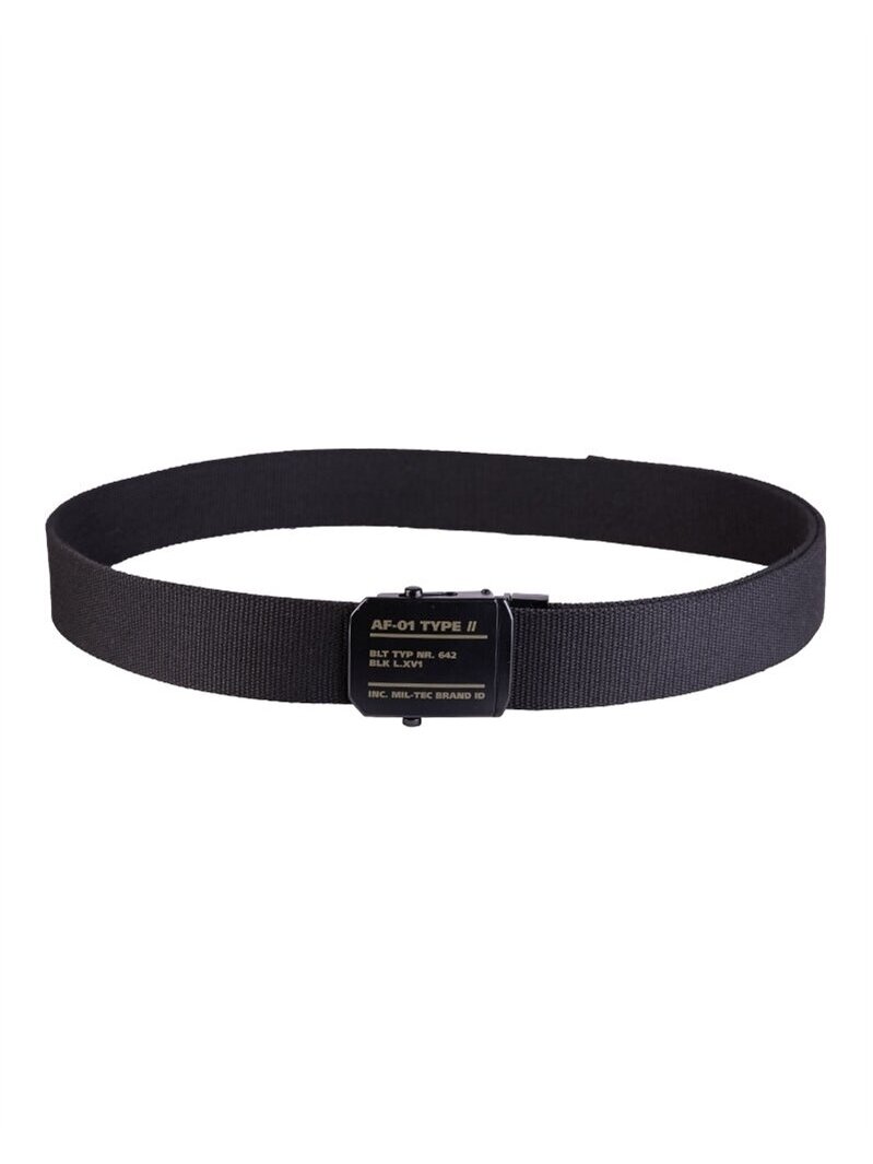 MIL-TEC diržas Af-01 40 mm juoda