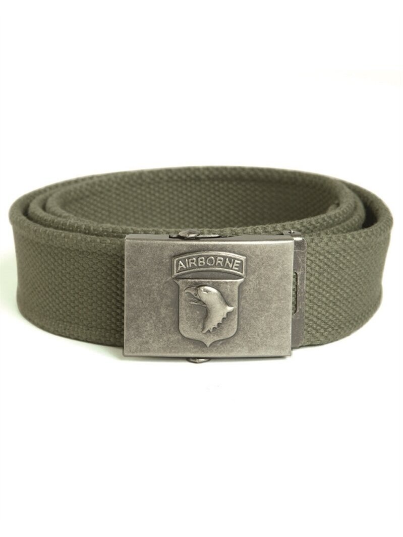 MIL-TEC diržas Airborne Buckle 40 mm alyvžalia MIL-TEC diržas Airborne Buckle 40 mm alyvžalia