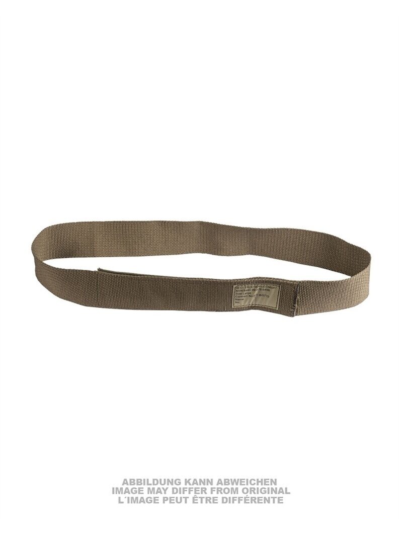 MIL-TEC Brit.dk Textile Belt W.hook&loop Clos. L.n. 91312160 coyote