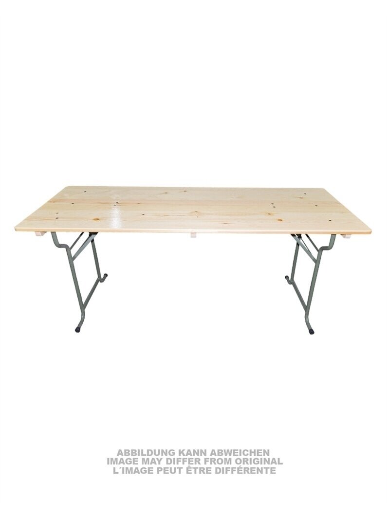 MIL-TEC Brit.folding Table 190x73cm Like New 91440002