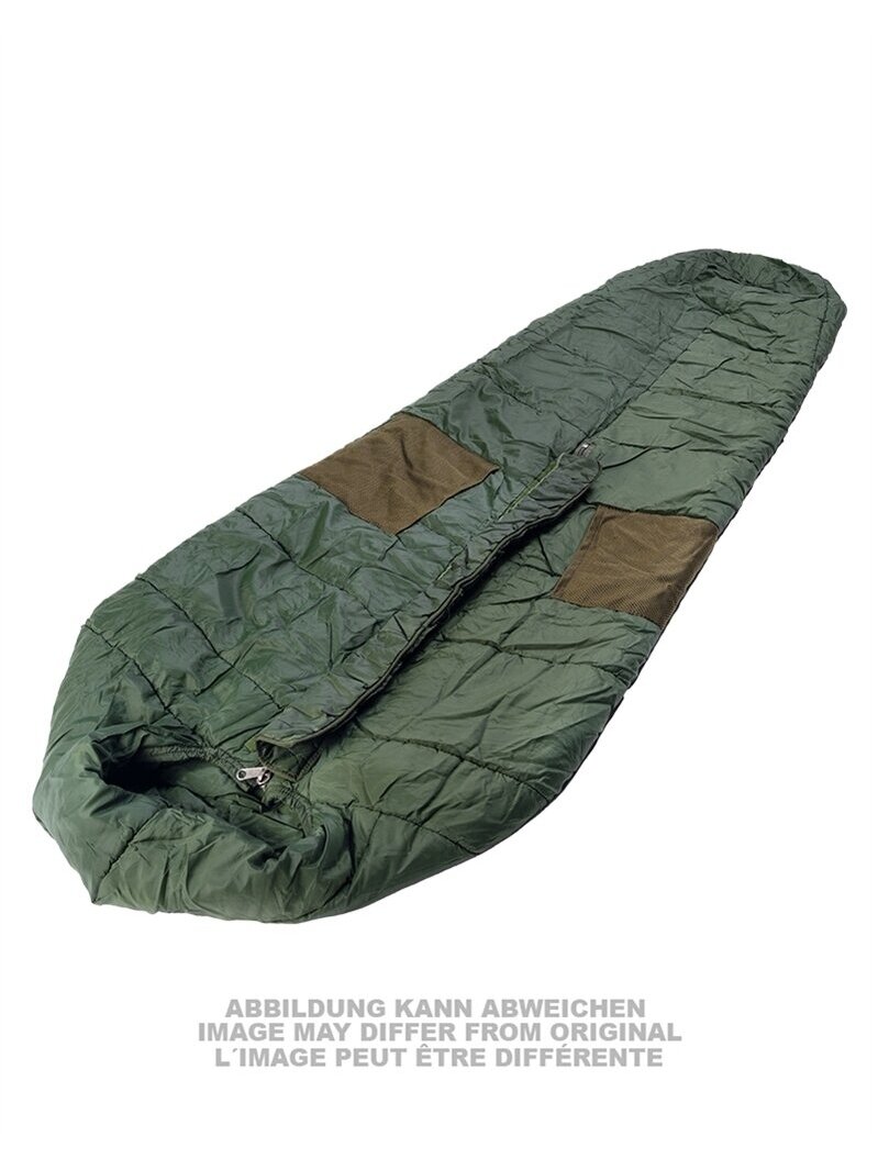 MIL-TEC British Sleeping Bag ′mediumweight′ Large Used 91413340 alyvžalia