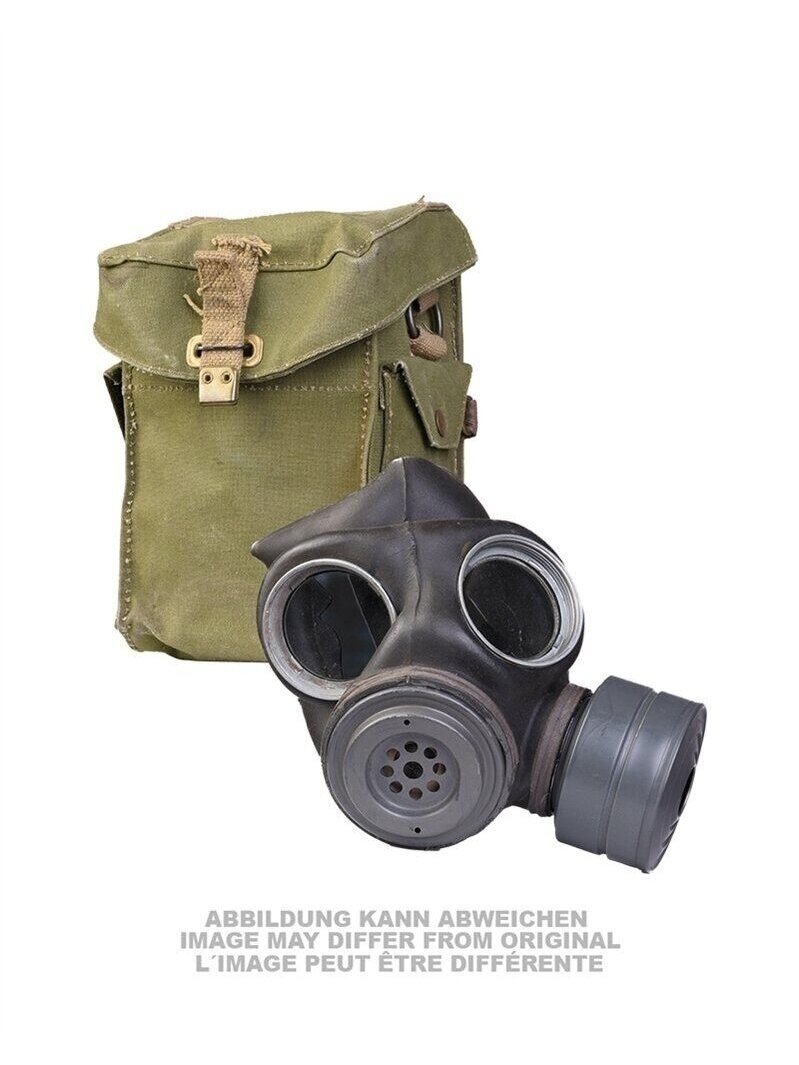 Mil-Tec Naudota Brit.apsauginė kaukė M44 Su filtru ir maišeliu 19080100 Mil-Tec Naudota Brit.apsauginė kaukė M44 Su filtru ir maišeliu 19080100