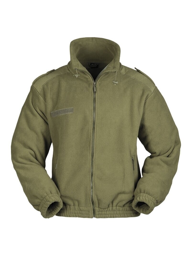 MIL-TEC šilta fliso striukė Cold Weather Fleece Jacket 10856001 alyvžalia