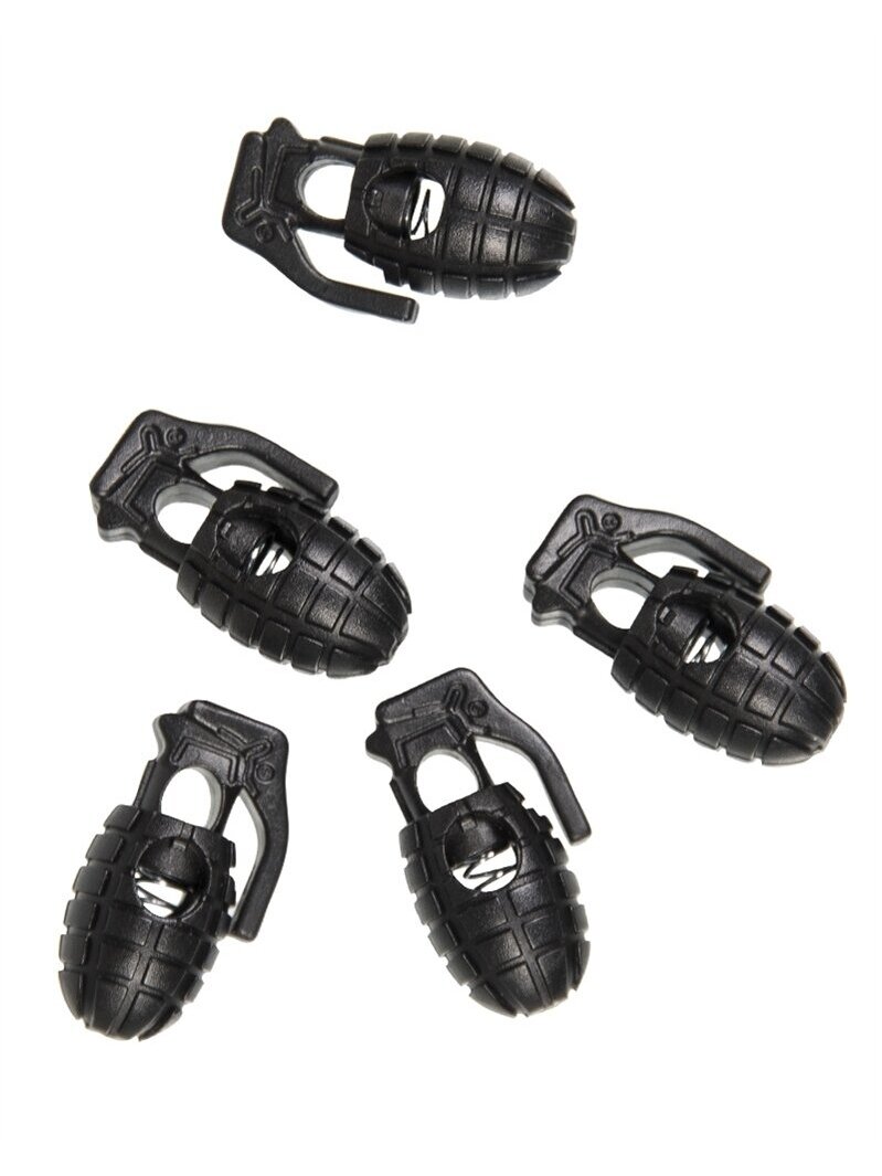 MIL-TEC Cord Stopper Pineapple užsegimas juoda