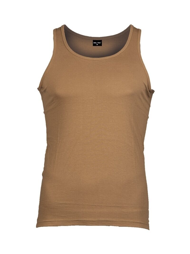 MIL-TEC Cotton Tank Top 11001005 smėlinė MIL-TEC Cotton Tank Top 11001005 smėlinė