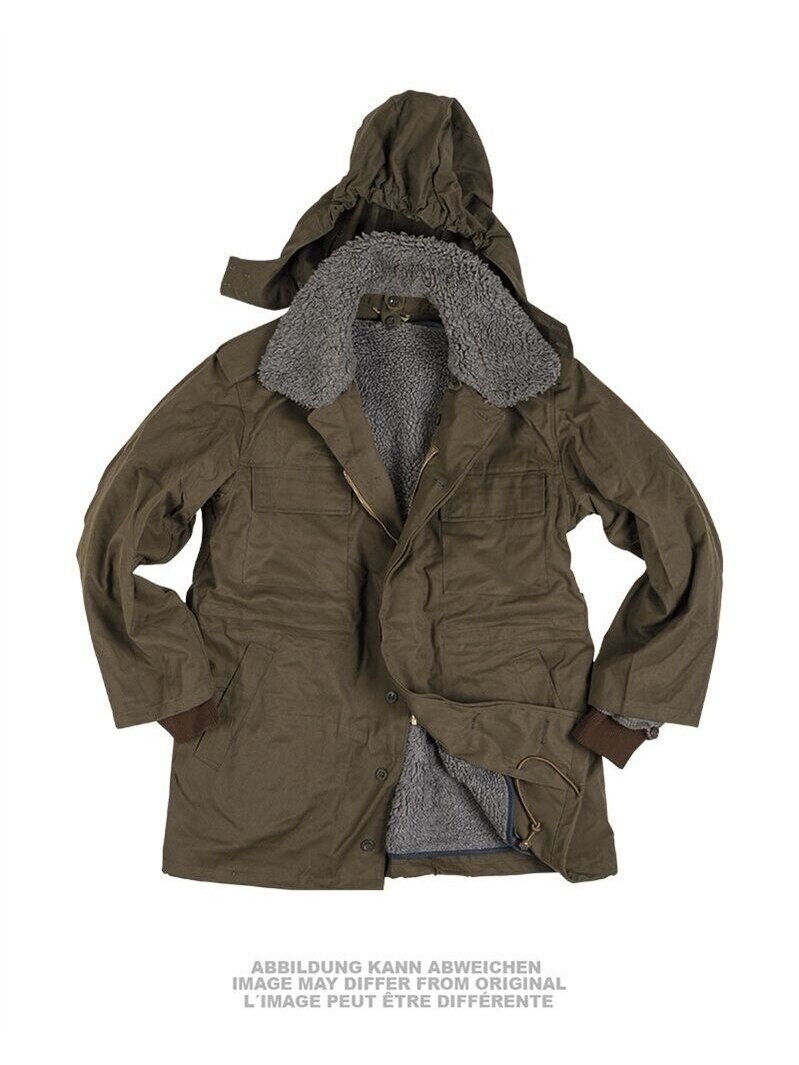 Mil-Tec Naudotas čekų M85 parkas su įdėklu 91014000, alyvžalia