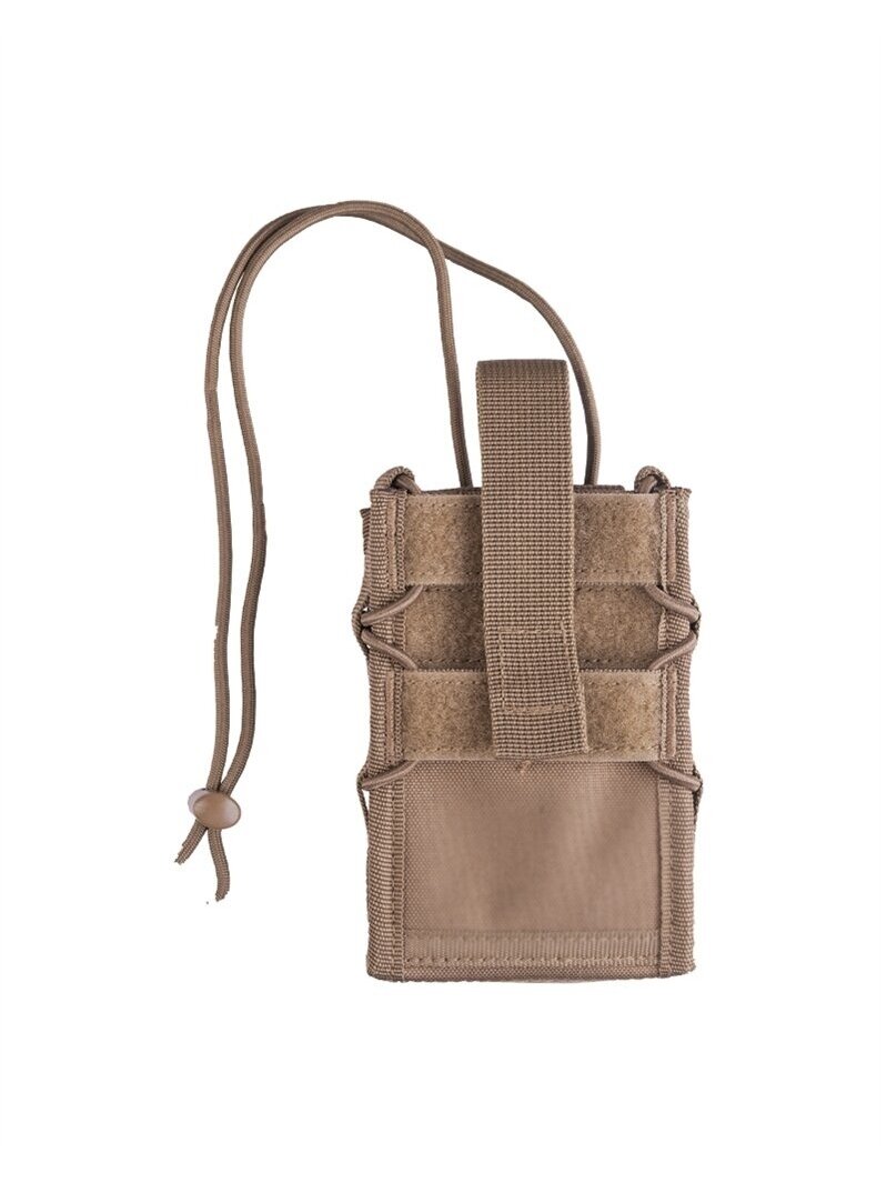 MIL-TEC Dark Mobile Phone Pouch Molle 13492019 smėlinė MIL-TEC Dark Mobile Phone Pouch Molle 13492019 smėlinė