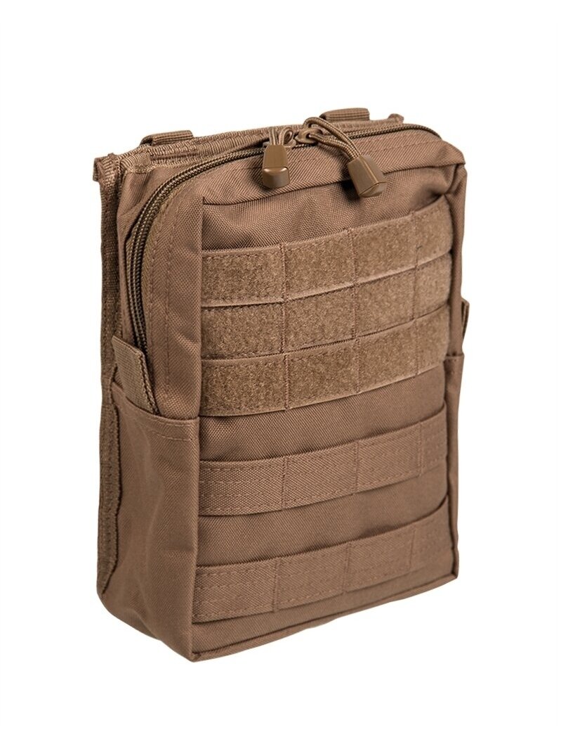 MIL-TEC Dark Molle Belt Pouch Large 13487119 smėlinė MIL-TEC Dark Molle Belt Pouch Large 13487119 smėlinė
