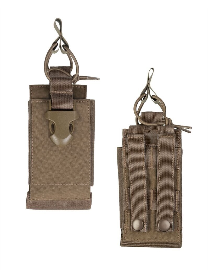 MIL-TEC Dark Molle Radio Pouch radijo krepšys smėlinė