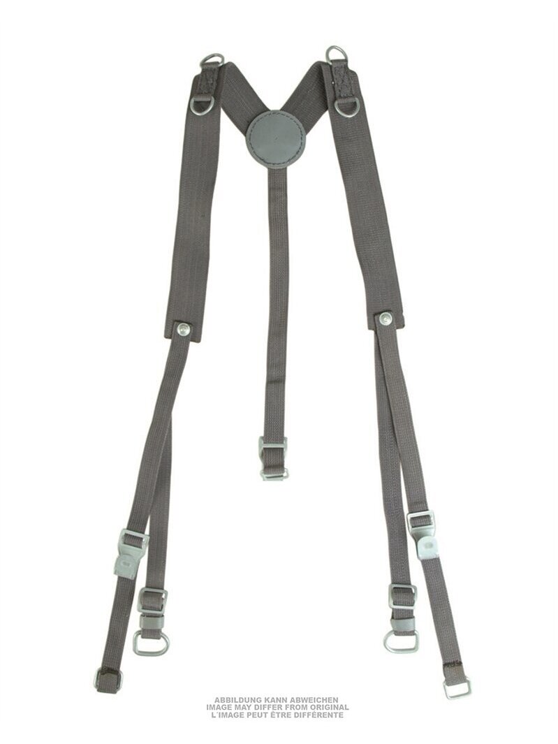 MIL-TEC East German Field Suspenders Used 91353000 pilka