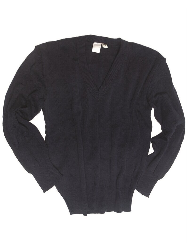 MIL-TEC East German V-neck Sweater Used 91080510 mėlyna MIL-TEC East German V-neck Sweater Used 91080510 mėlyna