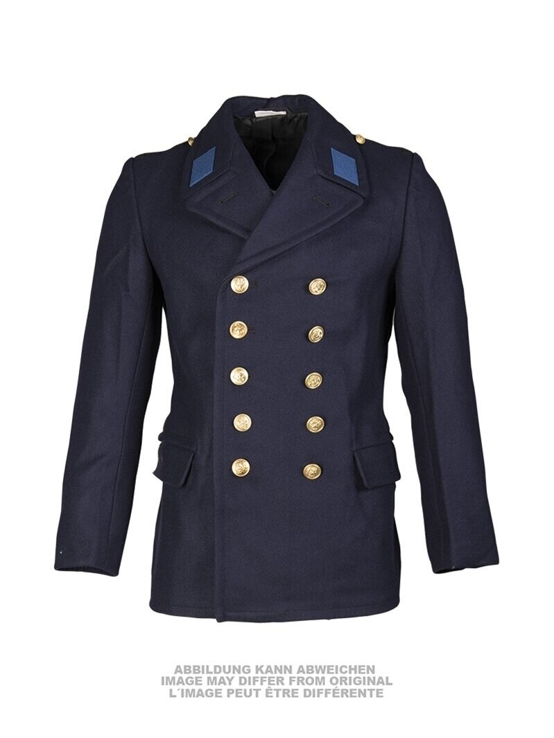 Mil-Tec Rytų Vokietijos Vm Greatcoat Naudotas 91880170, mėlyna Mil-Tec Rytų Vokietijos Vm Greatcoat Naudotas 91880170, mėlyna