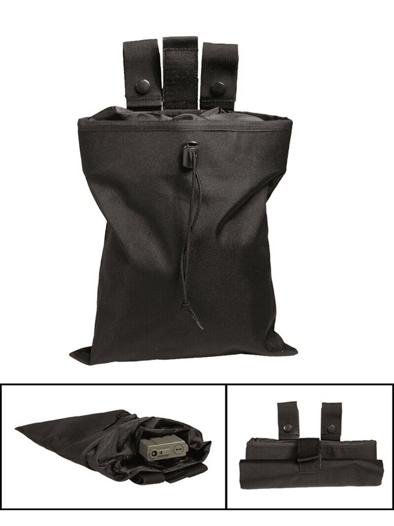 MIL-TEC Empty Shell Pouch šoninė krepšys juoda MIL-TEC Empty Shell Pouch šoninė krepšys juoda