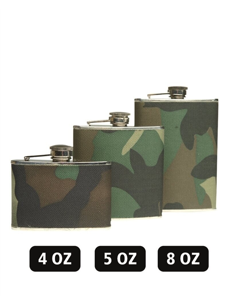 MIL-TEC Gertuvė 8 oz (220 ml) 14521020 alyvžalia MIL-TEC Gertuvė 8 oz (220 ml) 14521020 alyvžalia
