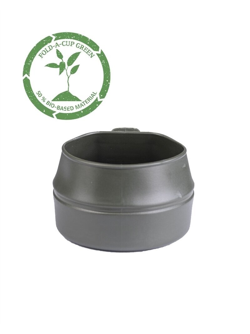 MIL-TEC Fold-a-cup® Sulankstomas puodelis 200 ml alyvžalia MIL-TEC Fold-a-cup® Sulankstomas puodelis 200 ml alyvžalia
