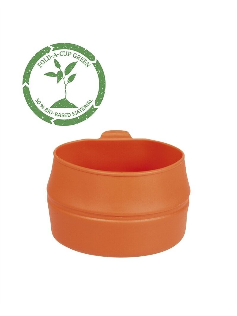 MIL-TEC Fold-a-cup® sulankstomas puodelis 200 ml oranžinis MIL-TEC Fold-a-cup® sulankstomas puodelis 200 ml oranžinis