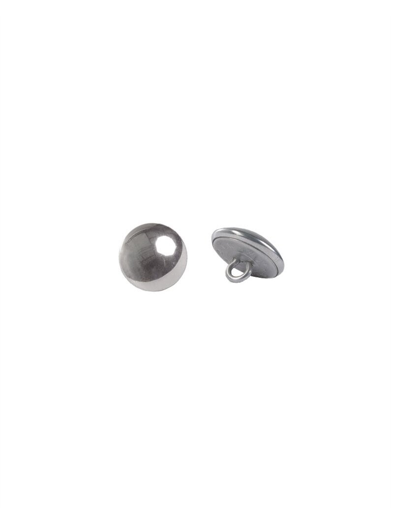 MIL-TEC Franz.knopf 20mm Silber 21408100 MIL-TEC Franz.knopf 20mm Silber 21408100