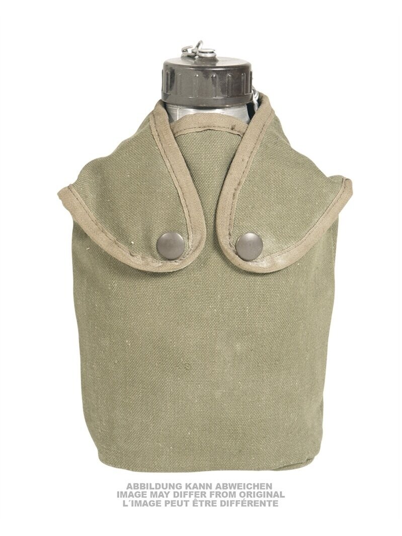 MIL-TEC French Alu Canteen With Cup And Cover Used 91451450