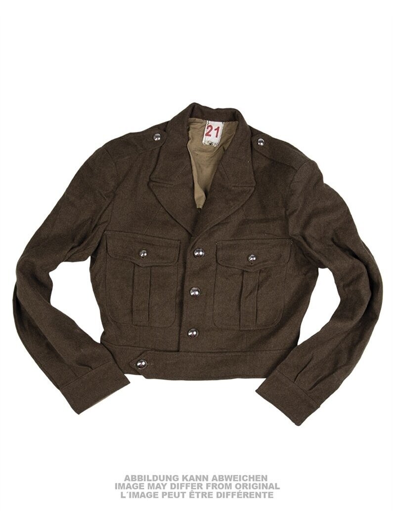 MIL-TEC French Ike Jacket (small Size) Used 91059360 alyvžalia MIL-TEC French Ike Jacket (small Size) Used 91059360 alyvžalia