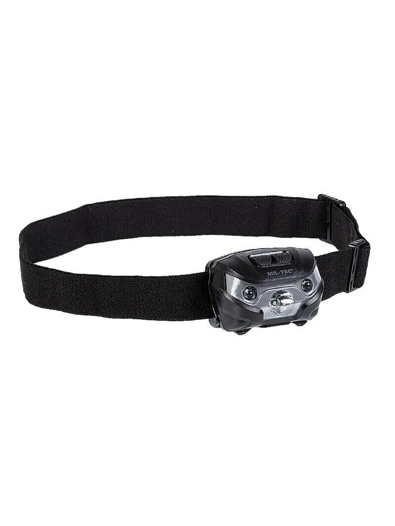 MIL-TEC Galvos žibintas Mil-tec® (CREE XPE) 15168002 juoda
